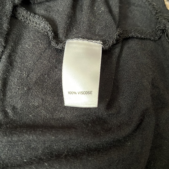 Trouvé cold shoulder tee, black, size M - Picture 5 of 5